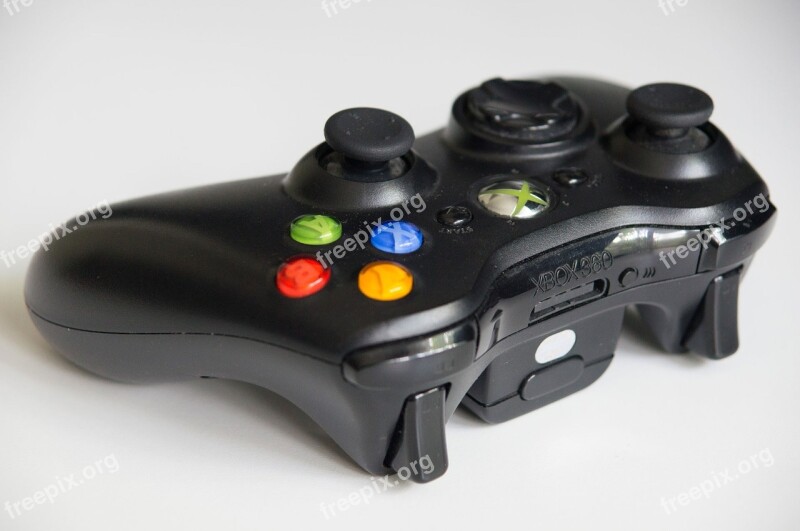 Video Games Controller Xbox Videogame Console