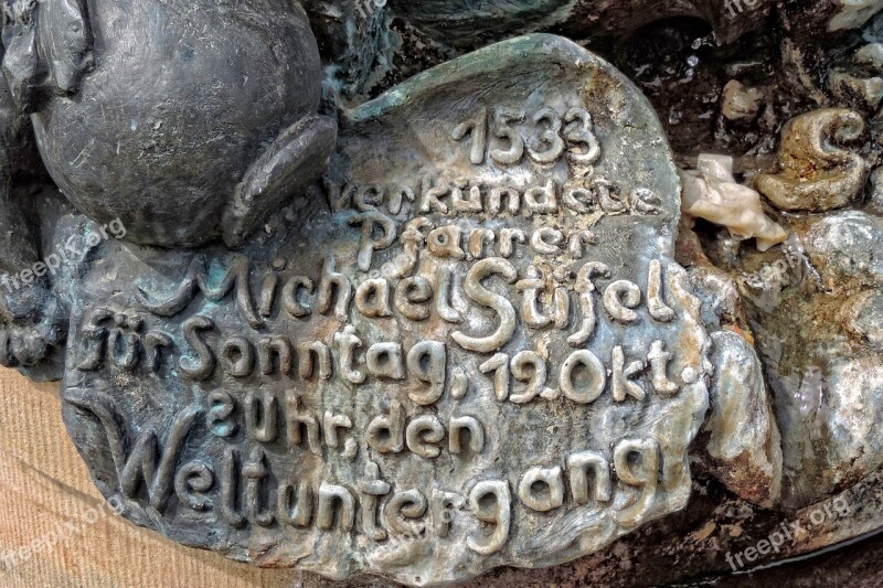 Anna Burg Michael Stifel Monument Saxony-anhalt Reformation