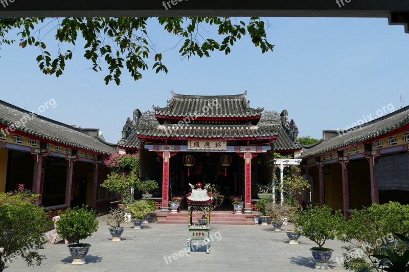 Hoian Temple Unesco World Heritage Historically Architecture