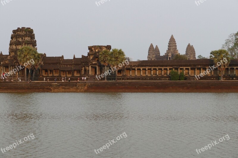 Angkor Angkor Wat Cambodia Temple Asia