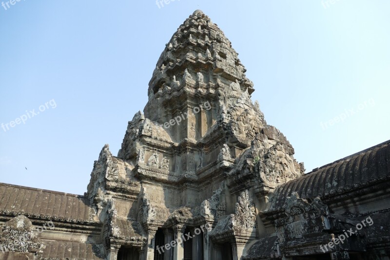 Angkor Angkor Wat Cambodia Temple Asia