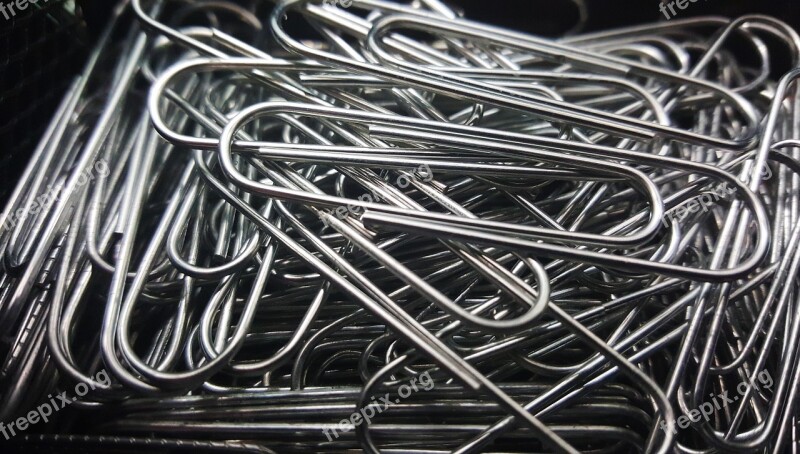 Paper Clips Office Office Supplies Fasteners Clips