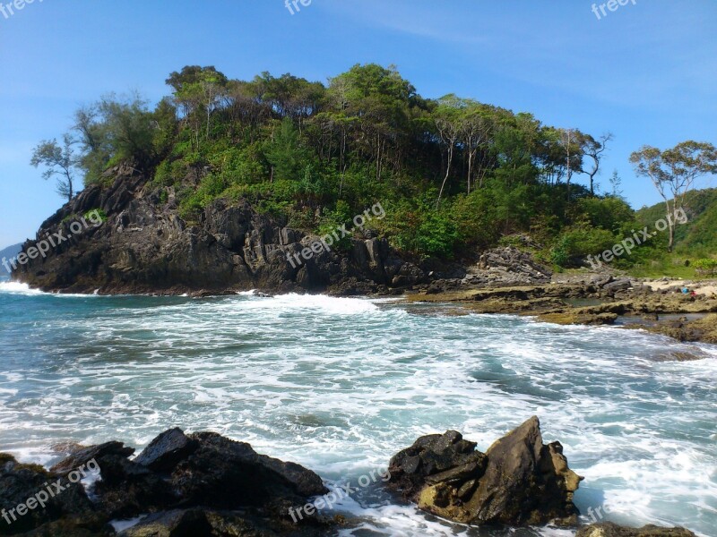 Beach Aceh Indonesia Ocean Sea