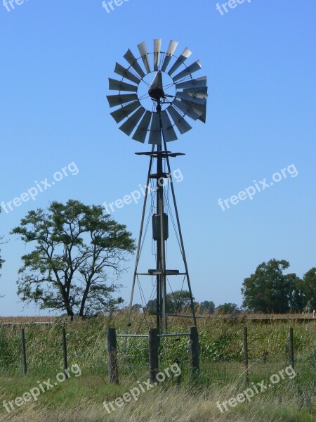 Fence Farm Rural Agriculture Landscape