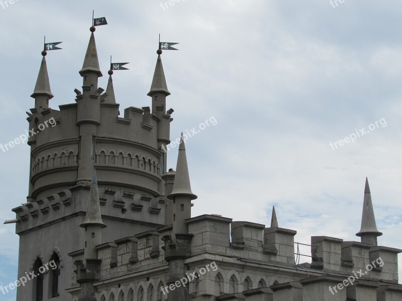 Crimea Swallow's Nest Castle Free Photos