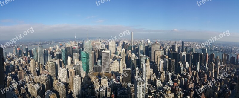 Manhattan New York City Skyscraper