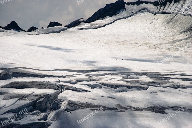 The Alps The Glacier Expedition Winter Snow