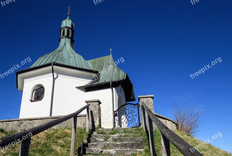 Chapel Church Mountain Stairs Goal