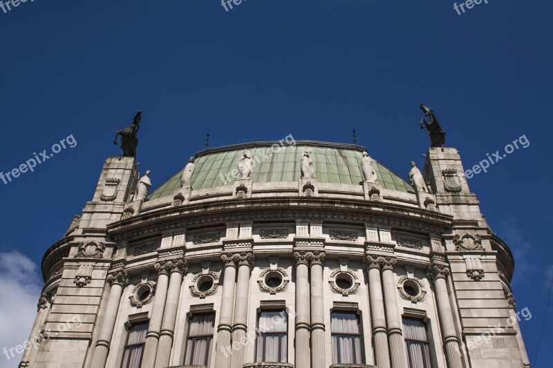 Architecture Facade Building Old Vigo