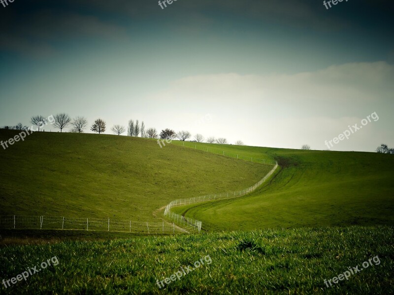 Hill Landscape Outlook Distant View View