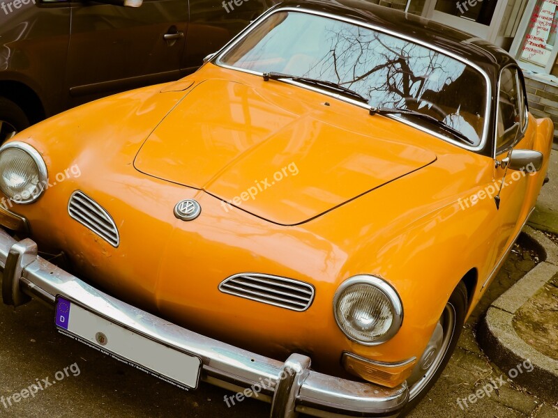 Auto Karmann Chia Karmann Old Oldtimer