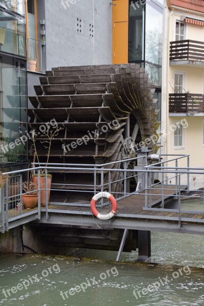 Waterwheel Bach Waters Mühlbach Mill Wheel