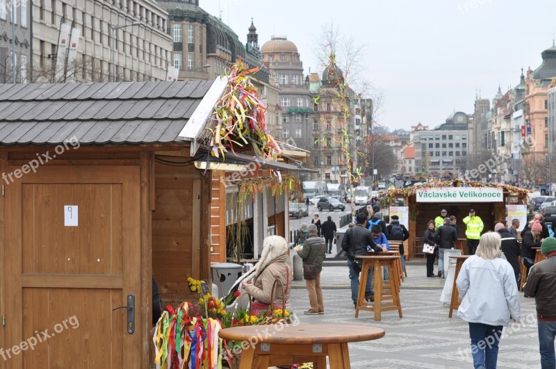 Easter Markets Prague Free Photos