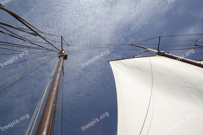 Sail Ijselmeer Nil Desperandum Holland Sailing Boat