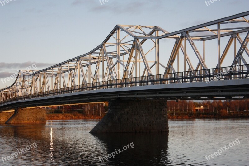 Bridge River Tornio Finnish Water