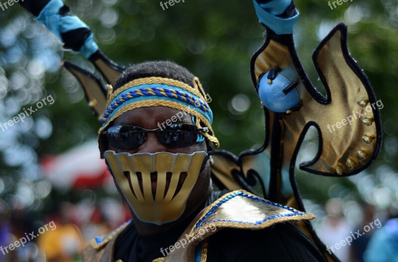 Festival Mask Caribbean Face Fest