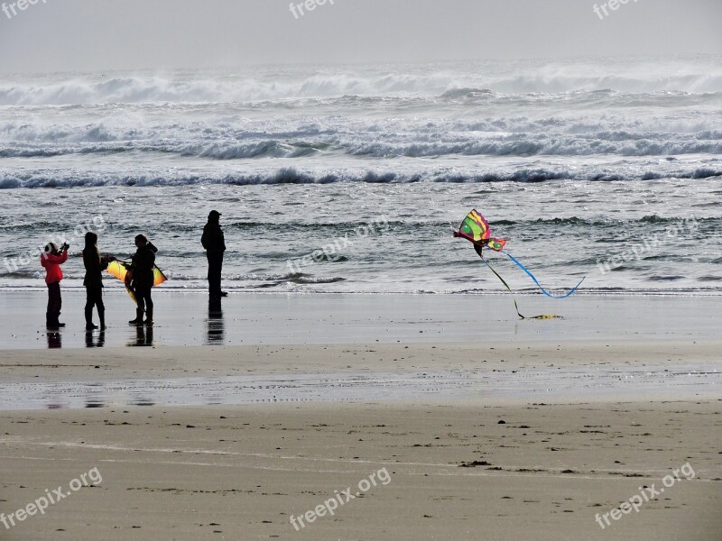 Beach Kite Kite Flying Fun Flying