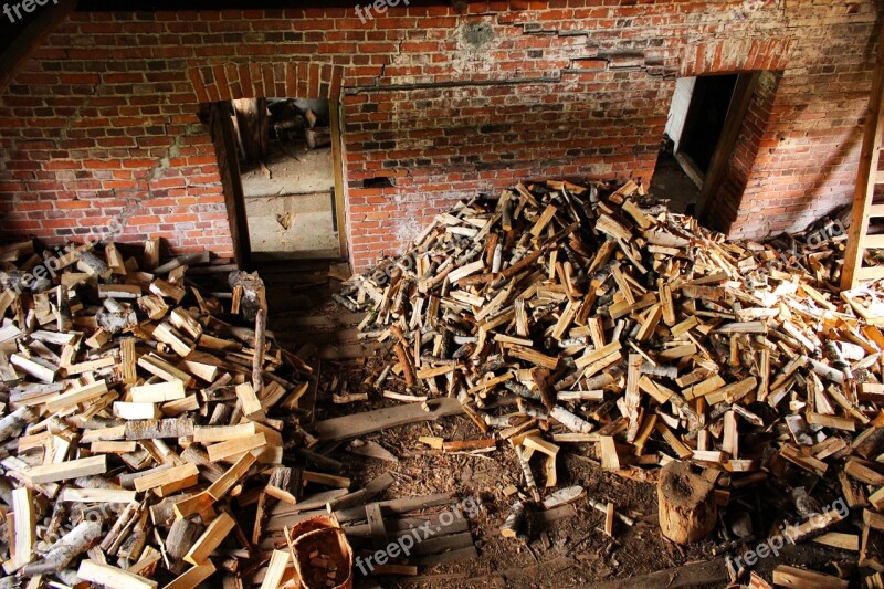 Firewood Brick Walls Brick Wood Wall