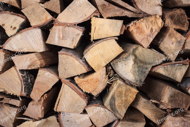 Tree Wood Billet Firewood Nature