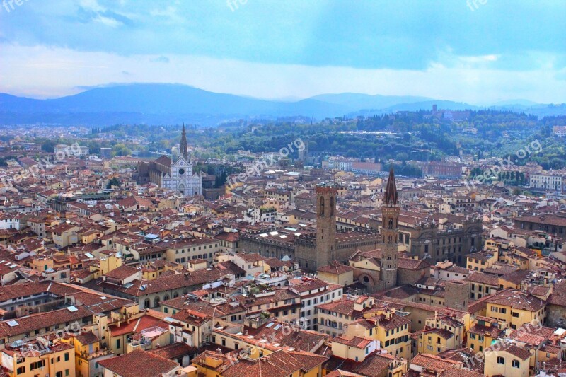 Firenze Florence Cityscape Italy Italian