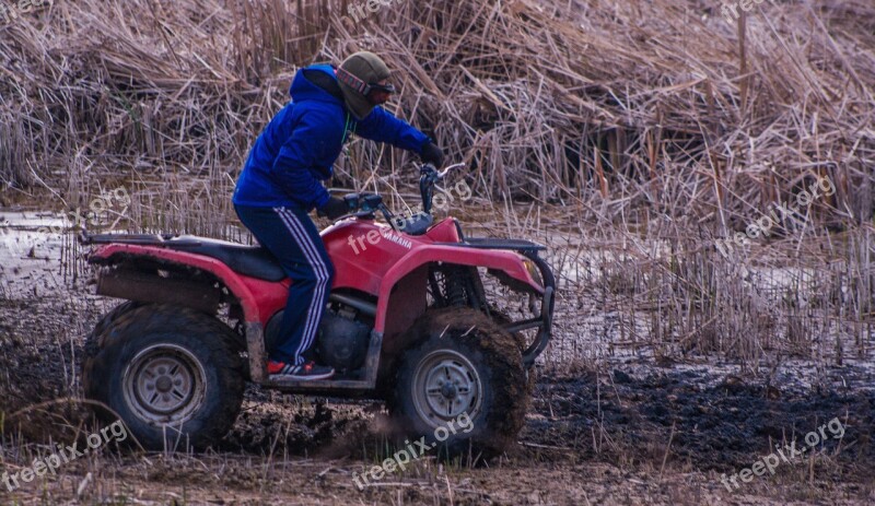 Boy Fun Engines Sand Mud