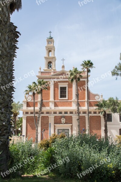 Church Christian Jaffa Israel Religion