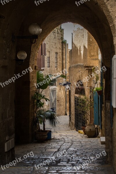 Architecture Jaffa Old Street Old Town Road