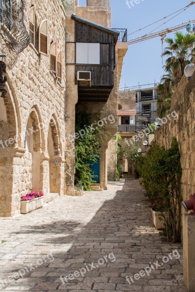 Architecture Jaffa Old Street Old Town Road