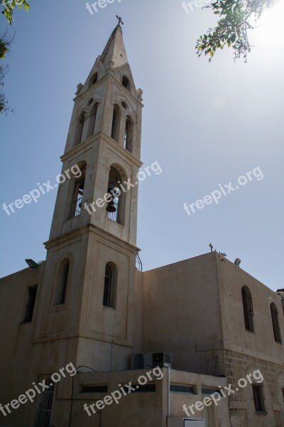 Church Tower Building Steeple Christian