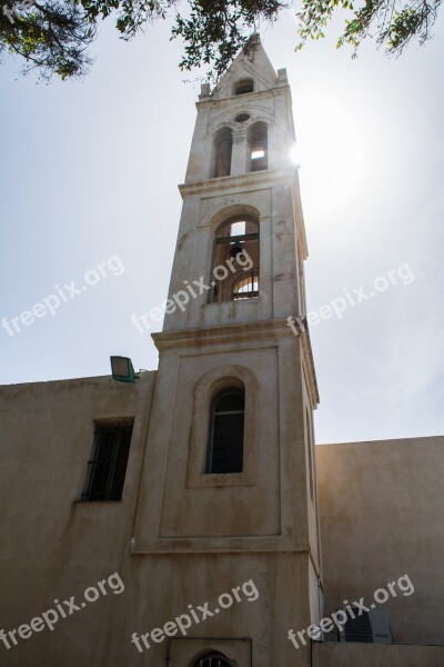 Church Tower Building Steeple Christian