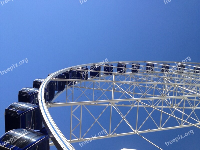 Budapest-eye Giant Ferris Wheel Summer Budapest Free Photos