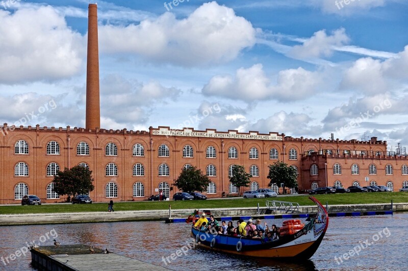 Aveiro Canal Boat Traditional River