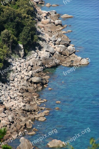 Sea Blue Corsican Free Photos