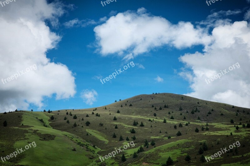 The Scenery Tibet Cloud Landscape Mountain