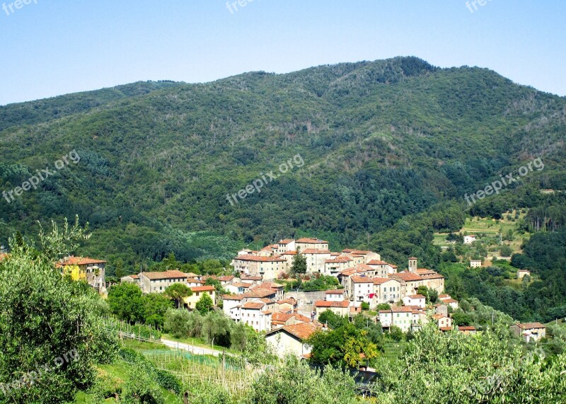 Castelvecchio Pescia Landscape Tuscany Free Photos