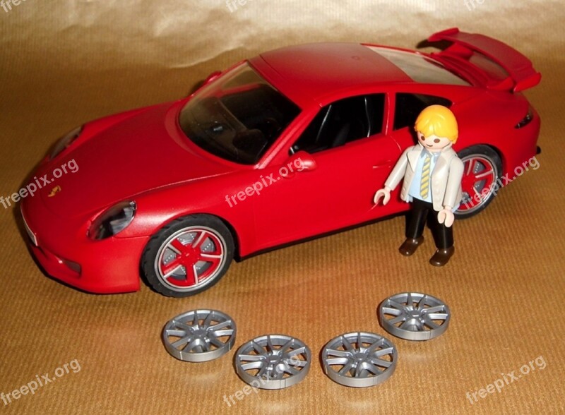 Game Figure Toy Car Porsche Carrera Toys