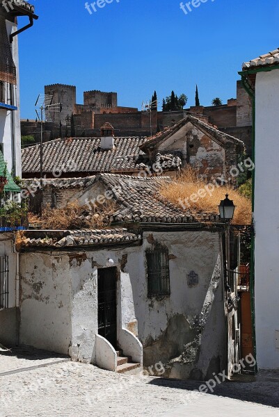 Granada Albaicín Street House Alhambra