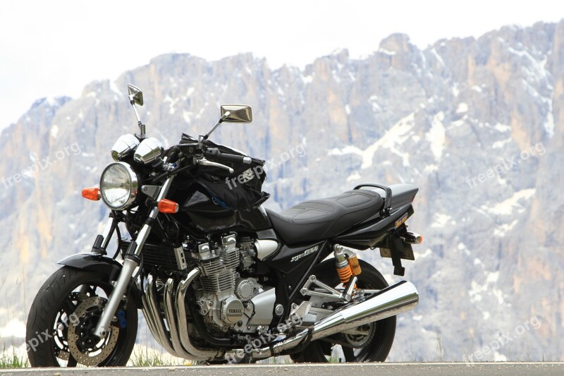 Motorcycle Dolomites Mountains Passports South Tyrol