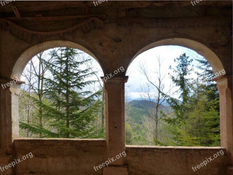 Windows Arcade Arches Farmhouse Beauty