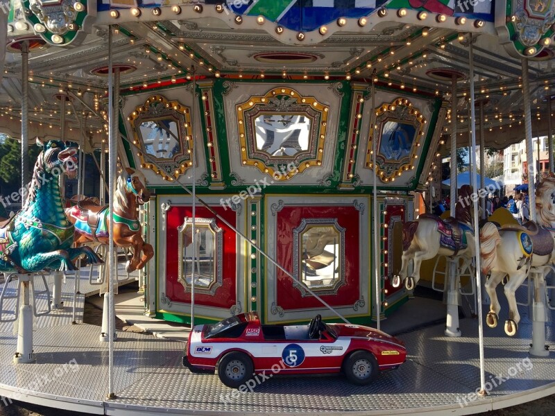 Fun Park Amusement Ride Happiness