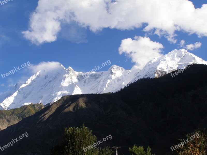 Golden Peak Hunza Valley Pakistan