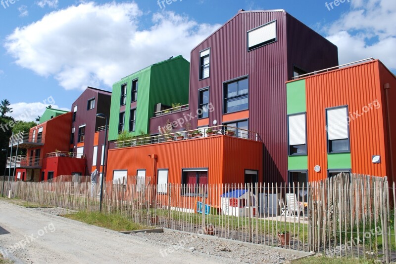 Social Housing Hlm Building New Building Orgères