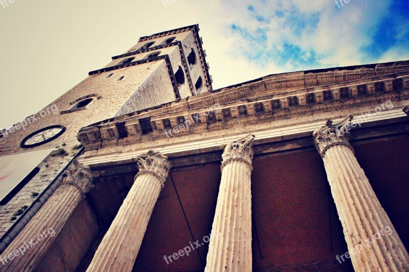 Assisi Italy Church Building Medieval