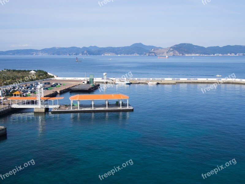 Nagasaki Sea Port Japan View