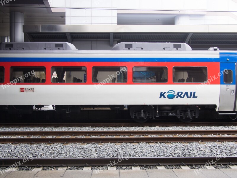 Korea Electric Train Train Free Photos