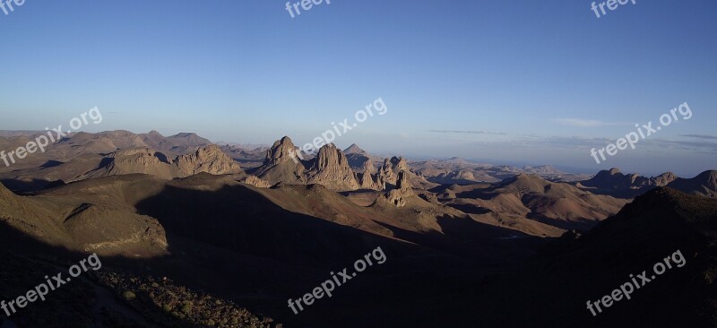 Algeria Desert Sahara Hoggar Assekrem