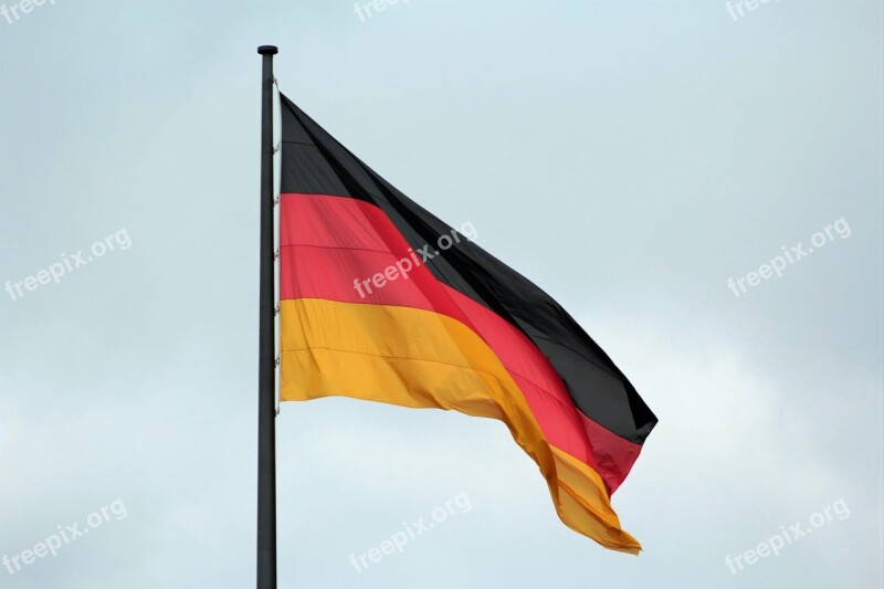 Germany Flag Flag Black Red Gold