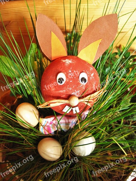 Easter Bunny Easter Decor Creative Covered Kids Craft Factory