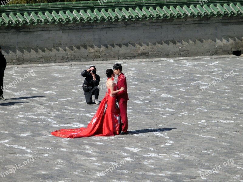 China Beijing Wedding Bride And Groom Love