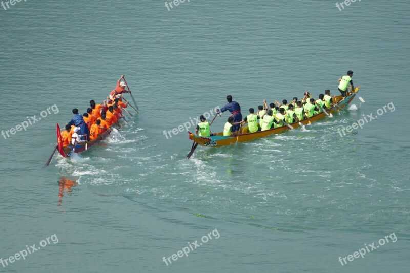 Rowing Rowing Boat Boat Water Water Sports